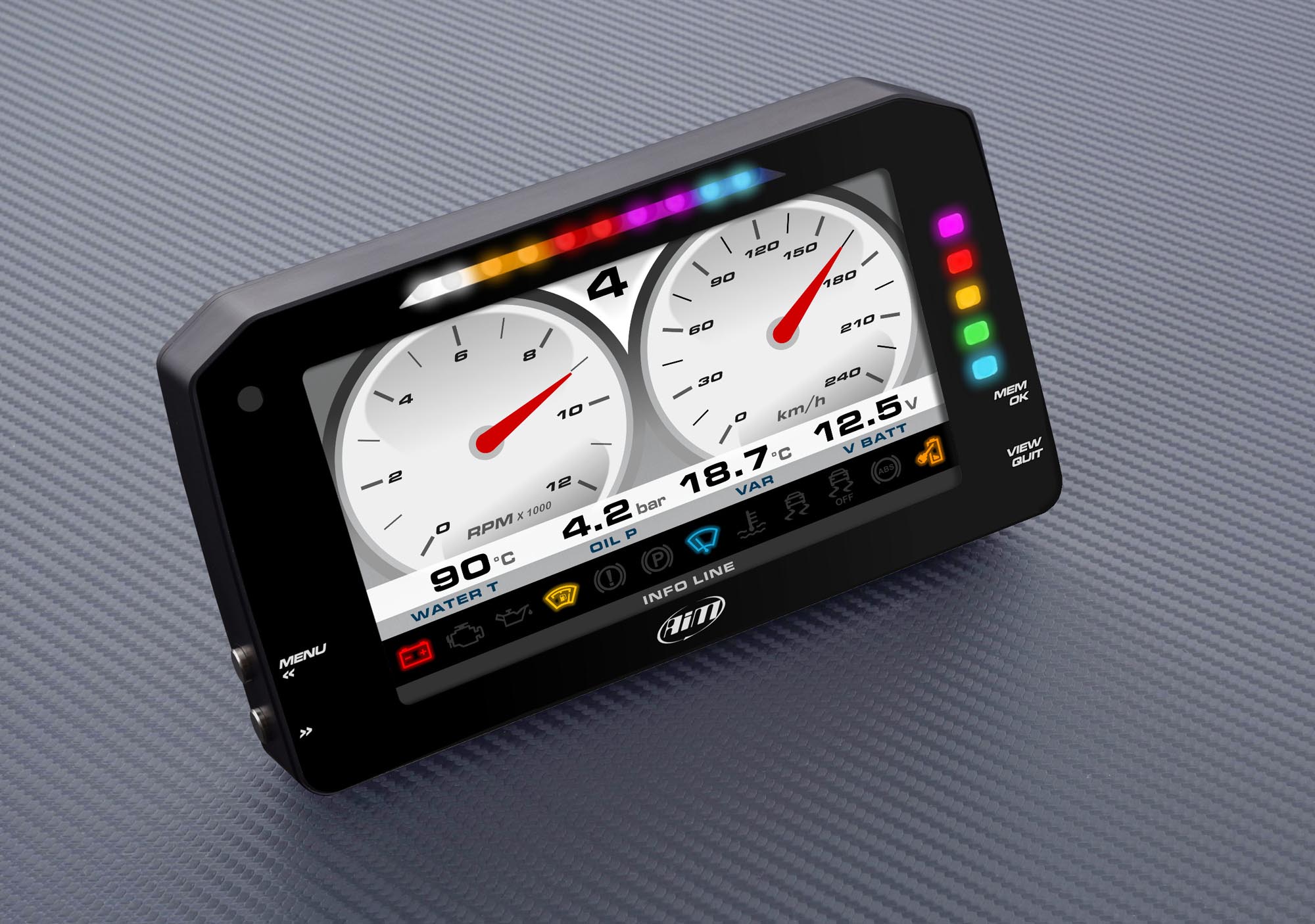 AIM MXP Dash Data Logger