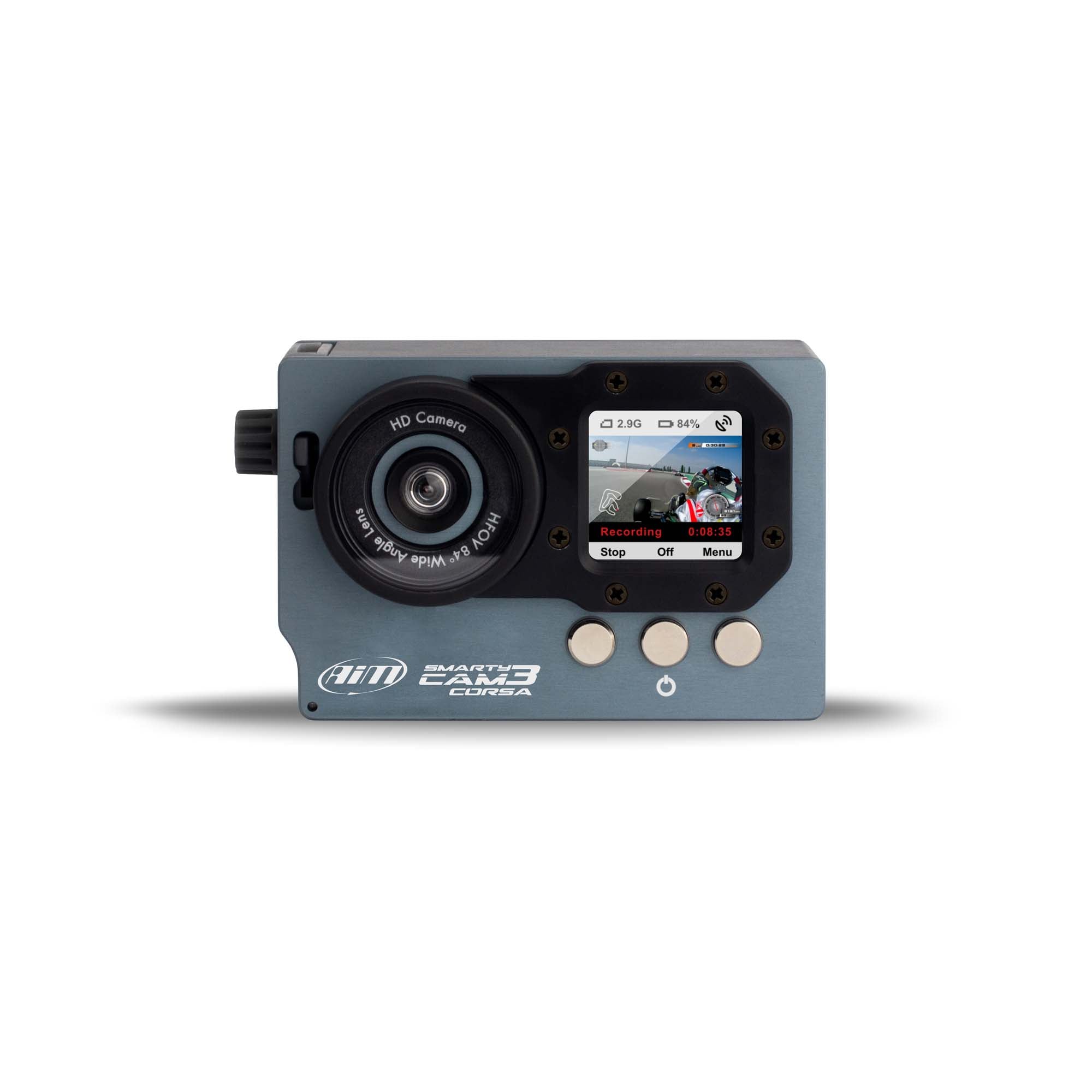 AIM SmartyCam 3 Corsa Video Camera - Wide Angle, 2m CAN