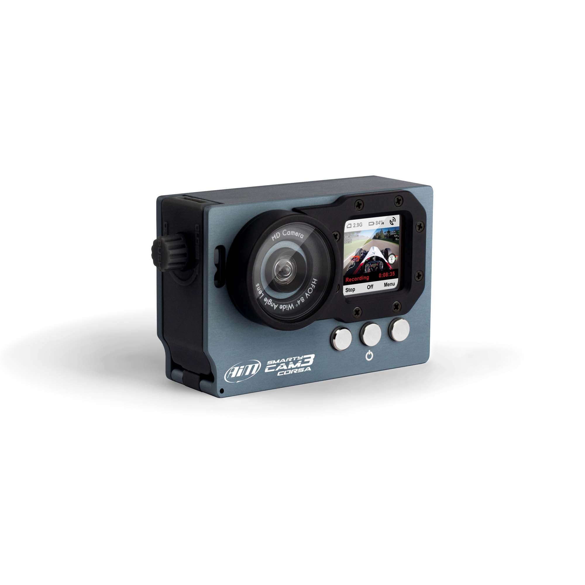 AIM SmartyCam 3 Corsa Video Camera - Wide Angle, 2m CAN